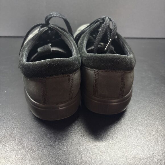 ECCO Mens Size US 9 EUR 43 Danish Design All Black Soft Leather Shoes main image 6